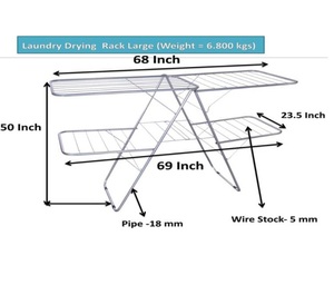 Paño de hierro estante de secado - Product Image 2