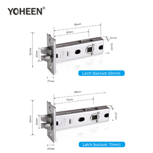 YOHEEN锌旋钮TTlock App Ble WiFi控制手柄门锁电子数字卡生物识别指纹智能锁 - Product Image 6