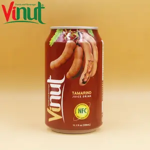 330ml VINUT Può (In Scatola) gusto originale Succo di Tamarindo Esportatori Bevanda Sviluppo Del Prodotto 100% Puro HACCP ISO BRC Certificato