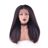 Perruques en dentelle à fermeture frontale, tissage simple, Remy vierge indien de qualité supérieure, cuticules alignées, ondulées naturelles, 100% naturelles, lisses, durables et pures