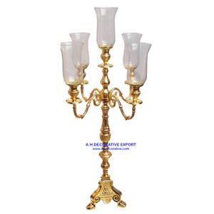 Candelabros Altos de Metal Plateado para Centros de Mesa de Boda, Logotipo Personalizado, Diseño Elegante, Florero Hecho a Mano, Decoración para el Hogar - Product Image 3