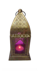 ที่ใส่เทียนโลหะสำหรับตกแต่งงานปาร์ตี้ตะกร้าทำจากทองเหลืองดีไซน์ใหม่ที่ไม่เหมือนใคร - Product Image 5