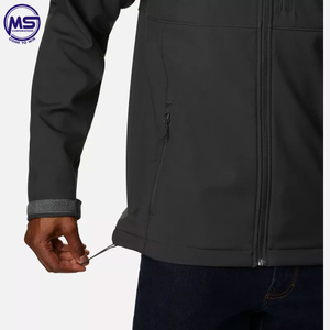 Veste d'hiver Softshell haute performance pour hommes col montant vente en gros pas cher de haute qualité - Product Image 6