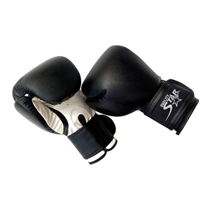 Guantes de boxeo profesionales para hombre, ropa de entrenamiento de cuero PU, con etiqueta personalizada impresa, guantes de lucha de boxeo - Product Image 3