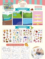 110 Pièces de Livres de Coloriage Réutilisables Écologiques de Haute Qualité pour Enfants, Papier Couché A4 Imprimé à l'Écran
