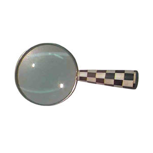 Verre portatif promotionnel de haute qualité avec corne loupe européenne moderne à la mode luxe lunettes verre à main - Product Image 3