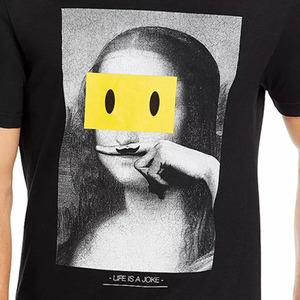 Customized graphic print Design Men Wear black T.Shirts For Men Summer Collection pure organic cotton fabric - Product Image 5