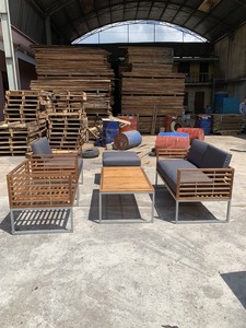 Muebles modernos para el hogar, sofá de lino para sala de estar, conjunto barato, venta al por mayor - Product Image 6