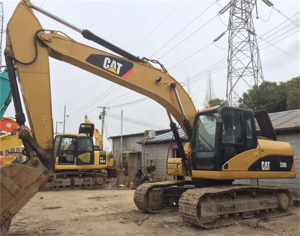 Caterpillar machinery 320d used excavator for sale