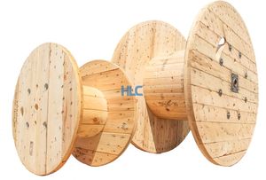 Cable de madera con brida de 800mm, Material de madera/madera contrachapada, tambor de diseño personalizado, carrete de Cable, proveedor dorado, kit de reducción - Product Image 5