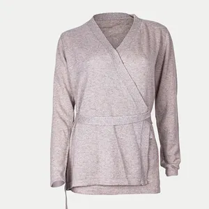 Breien Patroon Kimono Japanse Stijl Gewaad Trui Jumper Riem Modieuze Alle Seizoen Vrouw Winter Nepal Kasjmier Gewaad Trui