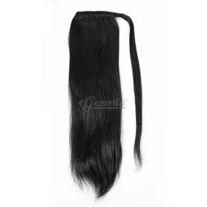 Human Hair Ponytail Extensions 12 Grade virgin Indian Cuticle Aligned Fast Shipping DHL Free Sample Brazilian Clip In Set 10 P