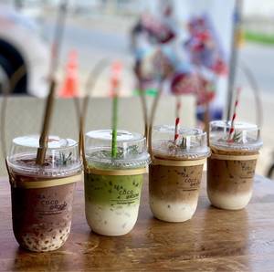 Portavasos de bambú desechable para llevar - Product Image 3