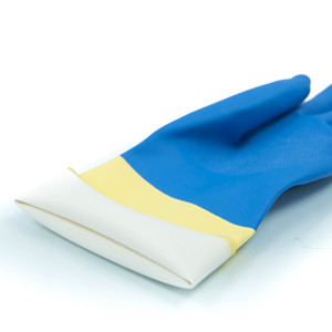 ถุงมือยางยางนีโอพรีนมาเลเซีย Guante De Neopreno ทนต่อสารเคมีถุงมือกับกรดอะซิติกแอมโมเนียกรดซัลฟิวริก - Product Image 2