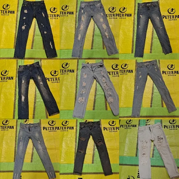 Used clothes(clothing) Adults Fashion jeans(bale)