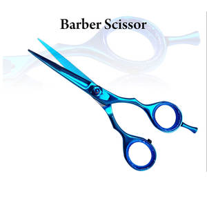 Low MOQ Customized <b>Hair</b> Barber <b>Scissors</b> Titanium Coating <b>Cutting</b> <b>Hair</b> <b>Scissors</b> Beauty Salon Stainless Steel Barber <b>Scissors</b> - Product Image 3