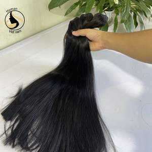 Raw Unprocessed Virgin <b>Hair</b> <b>Extensions</b> High Quality Brazilian Style Bone Straight Wave Cheap Price From Vietnamese Vendor - Product Image 2