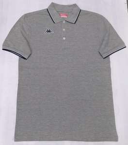 Camiseta de Manga Corta para Hombre, Marca Overrun Clothing, Premium, de Algodón, Antiarrugas, Tejido de Punto, Color Sólido, con 3 Botones - Product Image 2