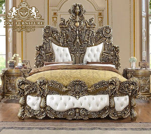 Juego de Muebles de Dormitorio Estilo Barroco Europeo Antiguo, Juego de Muebles de Dormitorio Estilo Antiguo, Comprar Juego de Muebles de Dormitorio Hechos a Mano - Product Image 2