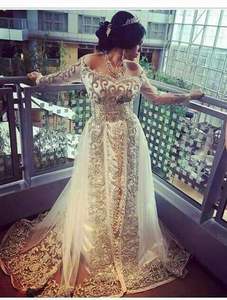 Elegante vestido de fiesta de boda hasta el suelo con bordado elegante para damas de honor y ocasiones 2025 - Product Image 2