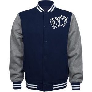 Veste de Baseball en coton personnalisé, Logo brodé personnalisé, vente en gros, pour hommes, lettres, Varsity - Product Image 3