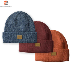 MESS SPORTS MS-CB-A77-008 <b>Beanie</b> <b>Light</b> Weight Men and Women Acrylic Blank Plain Ski Custom Knit Skull <b>Hat</b> - Product Image 3