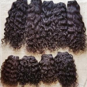 Diferentes tipos de pelo rizado natural sin procesar del pelo de la Virgen teje usando para extensiones de cabello - Product Image 4