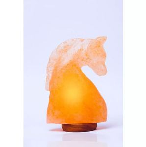 Horse Shape Organic Handmade Eco-Friendly <b>Salt</b> <b>Lamp</b> <b>Pink</b> Infuses Positivity Sleep Aider Increases Energy Natural Deodorizer - Product Image 3