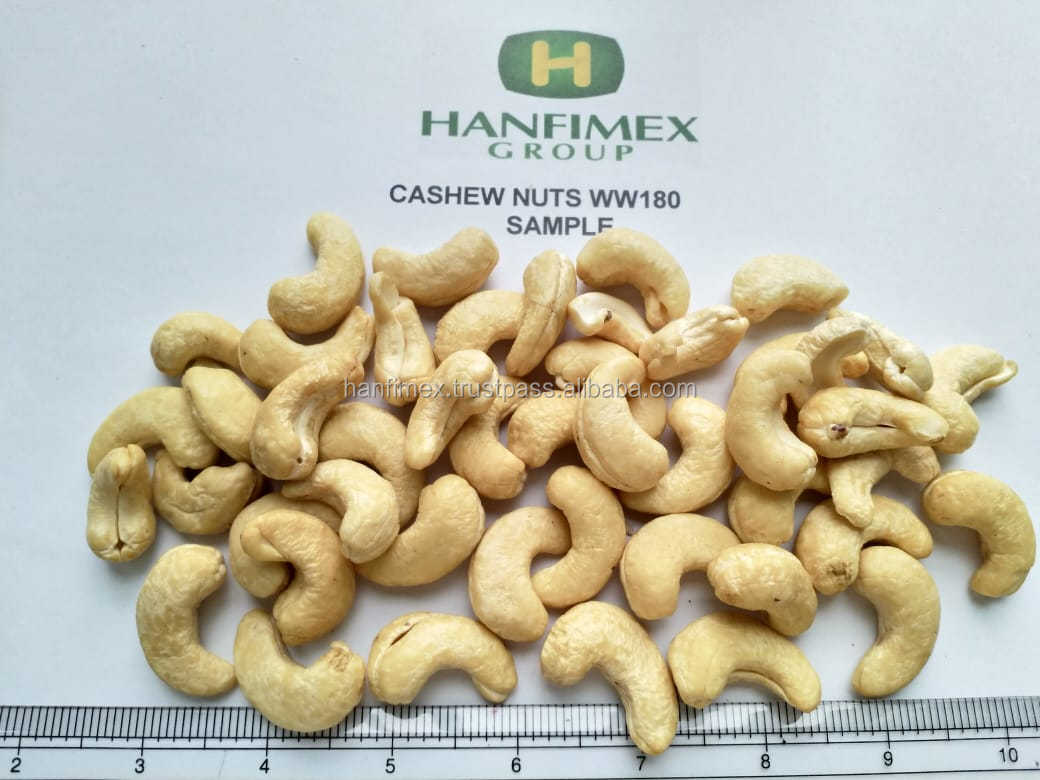 Vietnam Whole Cashew Kernels WW240 WW320 - BEST PRICE  (Milcah: +84965521999)