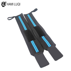 Unisex Custom Logo Printed Gym Wrist Supports Wholesale Power Assist Straps for Bodybuilding and Weightlifting Fitness Safety - Product Image 4