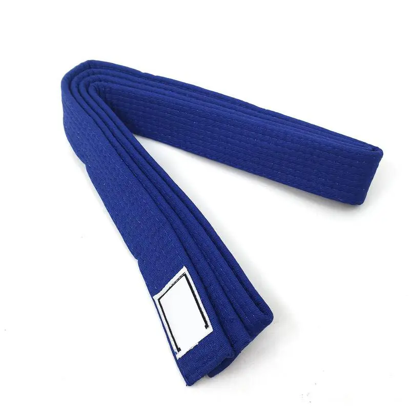 Custom Made Embroidered Karate Belts Bjj Gi Professional Jiu Jitsu Belts 100%Cotton