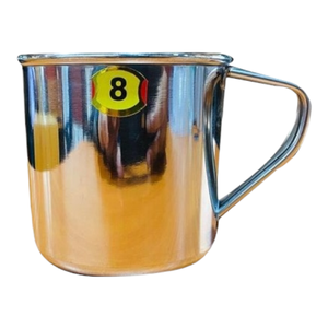 Tasse pour lait en acier inoxydable 100%, mug pour eau chaude - Product Image 4