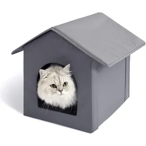 Wholesale Pet Fabric Supplier Customization Waterproof Outdoor Cat House