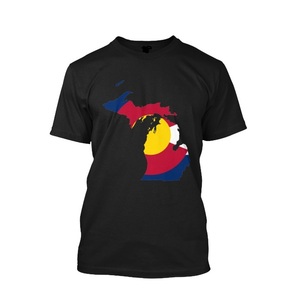 เสื้อยืดคอกลมแขนสั้นผู้ชายคุณภาพสูง ดีไซน์ใหม่ ผ้าฝ้ายถัก 100% พิมพ์ลาย ผลิตในบังกลาเทศ - Product Image 5