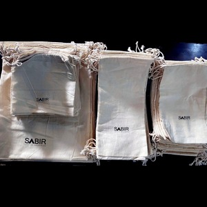 Wholesale Custom Printed Gift Cotton <b>Canvas</b> <b>Drawstring</b> <b>Bag</b> Customized Logo Cotton Muslin <b>Bag</b> Small <b>Canvas</b> Shopping <b>Bags</b> - Product Image 5