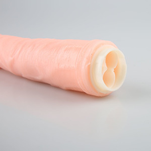 Pink Real Touch Vaginal <b>Vibrator</b> Non Latex Soft Texture Clitoral Stimulator Toy - Product Image 4
