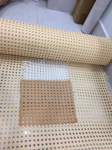 Synthétique rotin canne sangle-Blanc en plastique canne sangle rouleau-1/2 ouvert tissage sangle de canne pour armoire (WS0084587176063) - Product Image 5