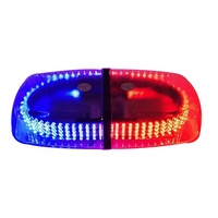 9-30v étanche mini profil bas barre lumineuse bleu rouge ambre vert blanc led barre lumineuse 12-24v base magnétique 12 pouces barre lumineuse