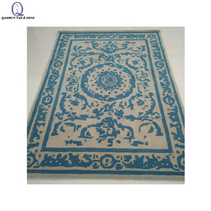 Tapis d'hôtel tufté à la main 100% laine, adapté aux animaux domestiques, pour la prière en mosquée et à la maison, prix abordable - Product Image 1