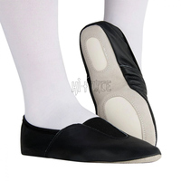 Bottes de danse artistique, de gymnastique rythmique, de ballet et d'acrobatie en daim antidérapantes pour femmes et hommes, semelle en caoutchouc personnalisée