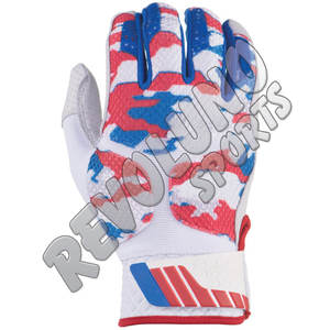 Guantes De bateo Sublimación Mano superior Guantes De bateo De béisbol Puño corto Proveedor De Pakistán Guantes De Bateo - Product Image 5