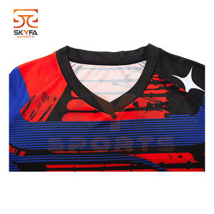 เสื้อเจอร์ซี่ตกปลาทำจากผ้าเจอร์ซีย์,เสื้อเจอร์ซีย์ตกปลาแบบสั่งทำพิมพ์ลายแบบระเหิดพร้อมคอเสื้อและฮู้ด - Product Image 2