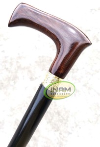 Bastón de Madera Refinada con Mango de Diseño, Bastón Hecho a Mano |   Soporte para Caminar Elegante para Hombres Mayores Coleccionistas, Regalo Elegante - Product Image 2