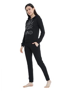 Chándal de manga larga para mujer, conjunto de moda personalizado, nuevo, 2 uds. - Product Image 2