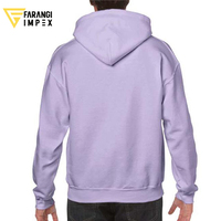 Sudadera con Capucha Unisex Rosa Coral Personalizada al por Mayor con Bolsillo Canguro, Sudadera con Capucha de Mezcla de Algodón con Cordón Ajustable, Más Gruesa