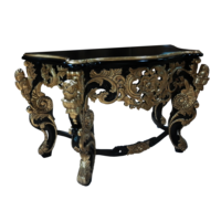 Jepara — console de meuble classique, table entièrement sculptée peinte par le meuble Dwira jepara, (uniquement pour utilisateur en série