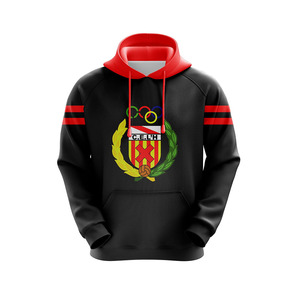 Sudadera con Capucha de Alta Calidad, Personalizada, Sublimada, Ecológica, Transpirable, Cómoda, para Gimnasio, Correr, Fitness, con Diseño Bordado - Product Image 3