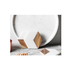 En gros bois et marbre coaster Thé Café Hexagone Tasse Coaster Bois Et Acacia Sous-verres En Marbre Offre Spéciale produits - Product Image 1
