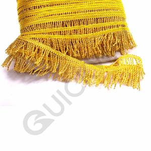 Fringe Tassel and Fringe New Product Gold Metallic Fringe - Product Image 3