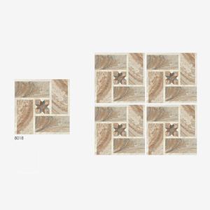 Baldosas de estacionamiento de superficie rugosa de color blanco de lujo de cerámica 400x400mm - Product Image 6